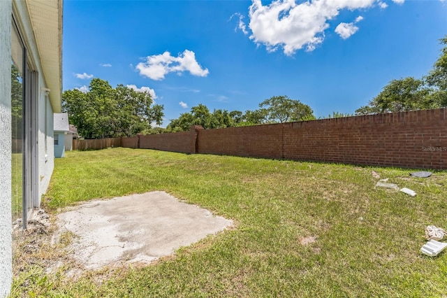 2110 Mallard Creek Cir, Kissimmee, FL 34743 - fenced backyard featuring a patio