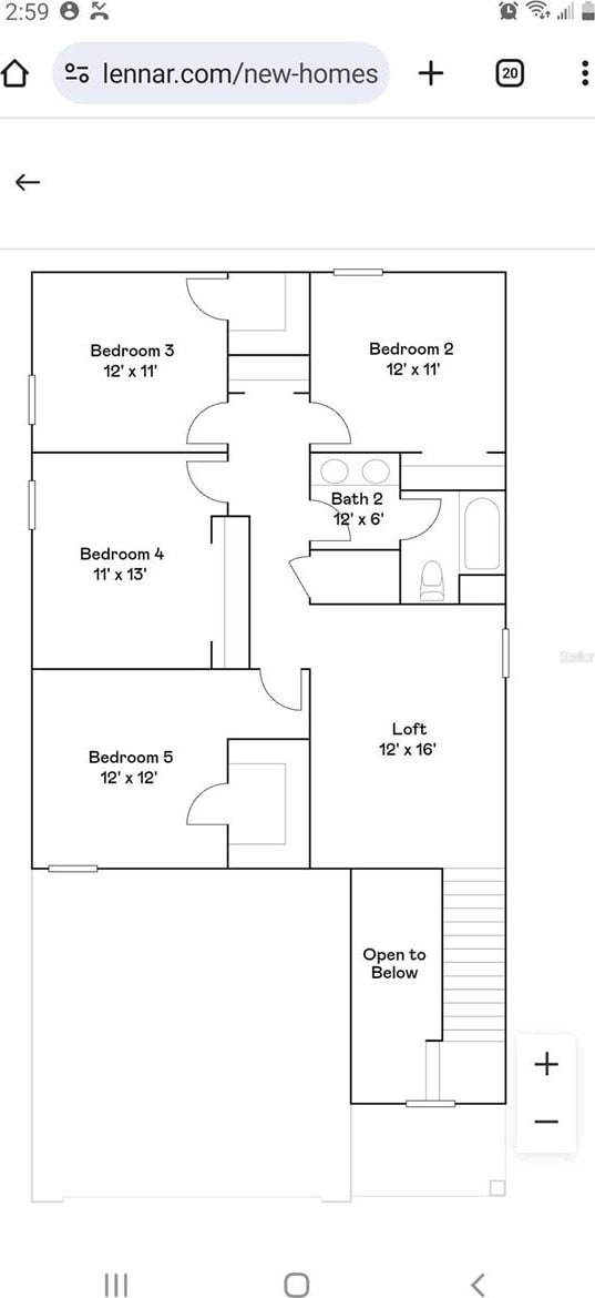 9937 Aqua Miles Path, Wesley Chapel, FL 33545 - view of room layout