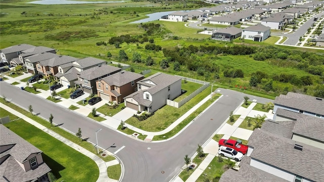 9937 Aqua Miles Path, Wesley Chapel, FL 33545 - aerial view of residential area featuring a nearby body of water
