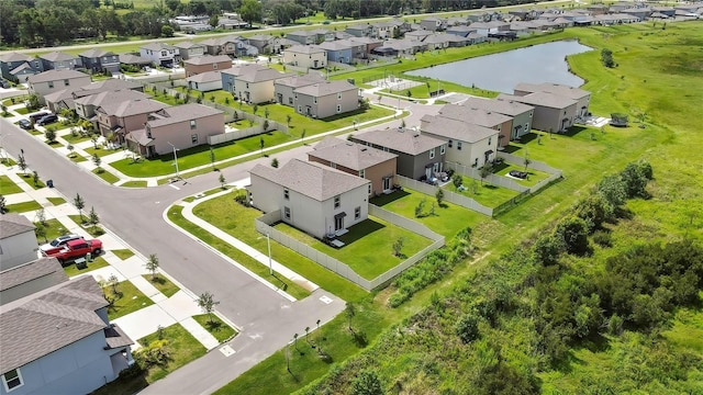 9937 Aqua Miles Path, Wesley Chapel, FL 33545 - aerial view of residential area featuring a nearby body of water