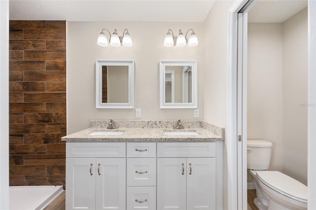 1059 NE 130th Ter, Silver Springs, FL 34488 - bathroom with double vanity and toilet