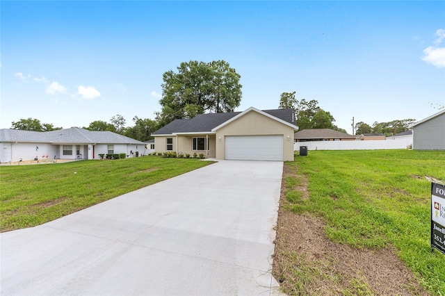 1059 NE 130th Ter, Silver Springs, FL 34488 - single story home featuring an attached garage, concrete driveway, and stucco siding