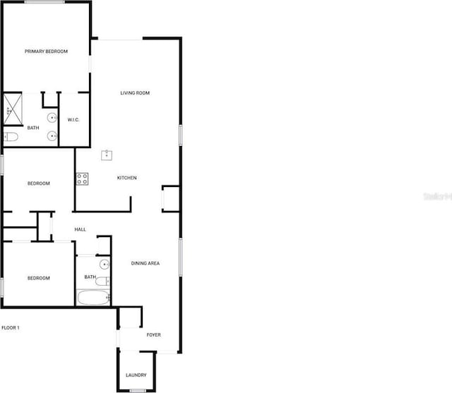 326 Charles Dr, Deland, FL 32724 - view of floor plan / room layout