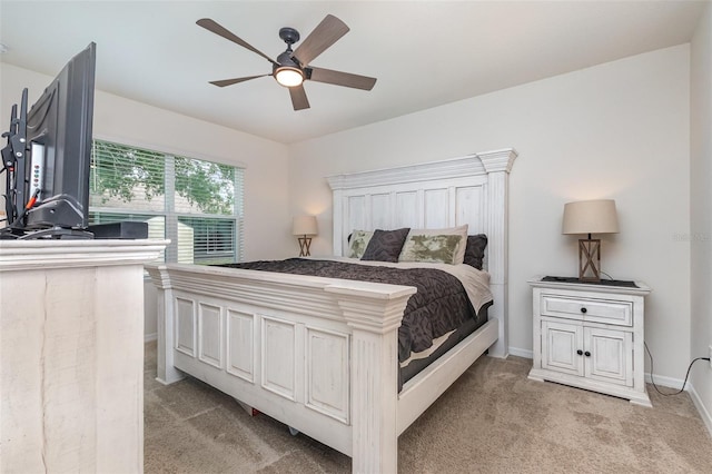 1010 Morvan Ln, Kissimmee, FL 34759 - bedroom featuring light colored carpet and ceiling fan