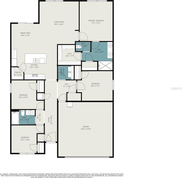 1010 Morvan Ln, Kissimmee, FL 34759 - view of home floor plan