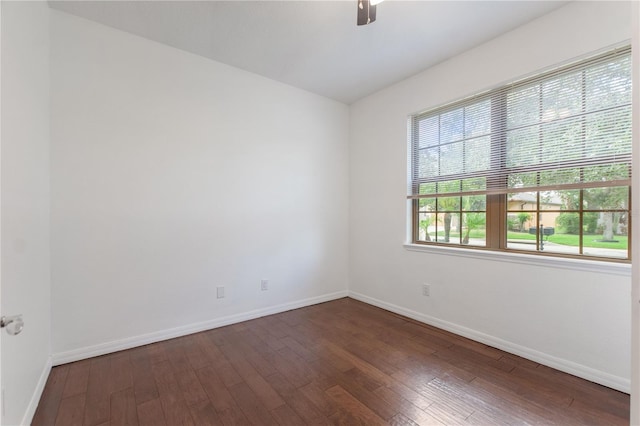 519 Cadiz Dr, Davenport, FL 33837 - unfurnished room featuring hardwood / wood-style flooring and a ceiling fan
