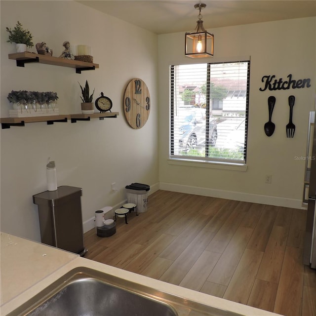 2480 Tahoe Cir Unit 2480, Winter Park, FL 32792 - dining room with wood finished floors and baseboards