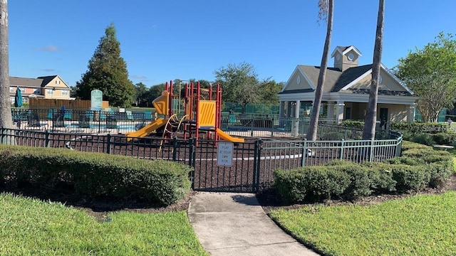 4019 Venetian Bay Dr Unit 107, Kissimmee, FL 34741 - view of community jungle gym