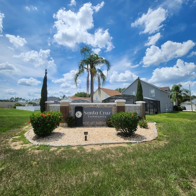 131 Sonja Cir, Davenport, FL 33897 - community / neighborhood sign featuring a lawn
