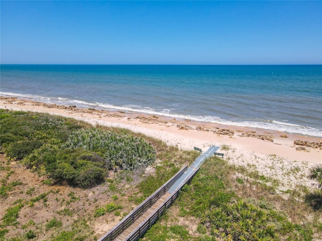 60 Surfview Dr Unit 308, Palm Coast, FL 32137 - water view featuring local beach