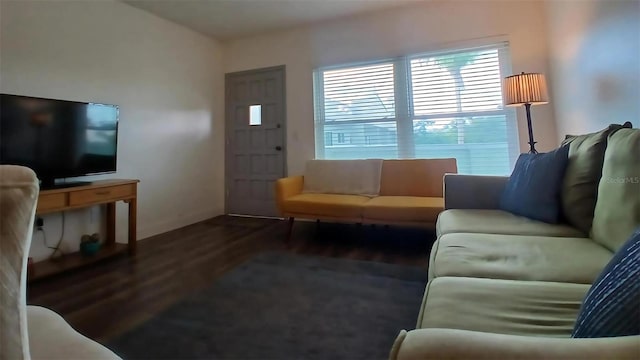 2257 World Parkway Blvd W Unit 61, Clearwater, FL 33763 - living area with wood finished floors
