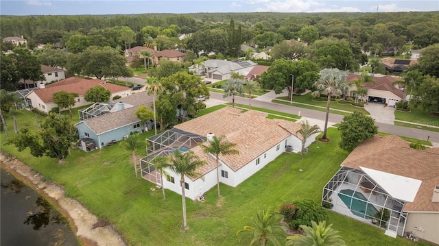 17032 Winners Cir, Odessa, FL 33556 - aerial perspective of suburban area