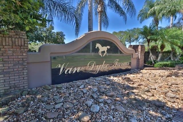 17032 Winners Cir, Odessa, FL 33556 - view of community sign