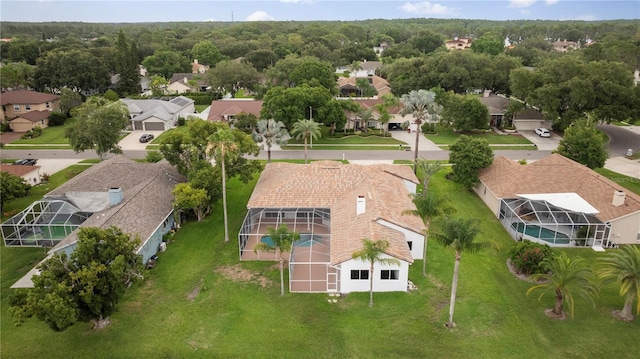 17032 Winners Cir, Odessa, FL 33556 - aerial perspective of suburban area