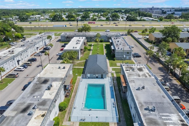 2791 L B Mcleod Rd Unit C, Orlando, FL 32805 - bird's eye view of a pool