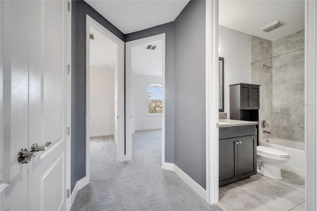 14088 Tarvin St, Orlando, FL 32832 - full bathroom with vanity and bathing tub / shower combination