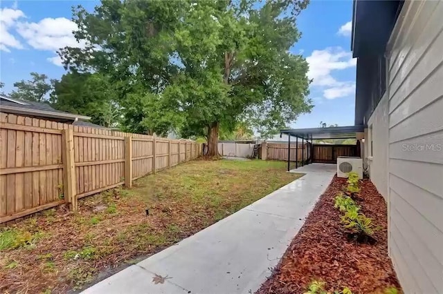 15609 Timberline Dr, Tampa, FL 33624 - view of fenced backyard