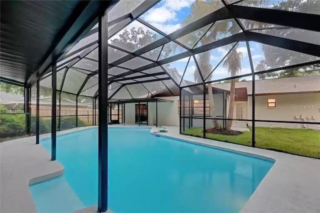 15609 Timberline Dr, Tampa, FL 33624 - swimming pool with a patio area and a lanai