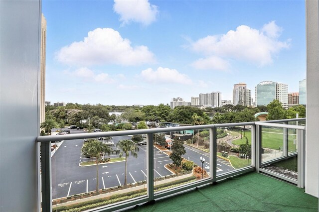 150 E Robinson St Unit 407, Orlando, FL 32801 - balcony featuring a view of city