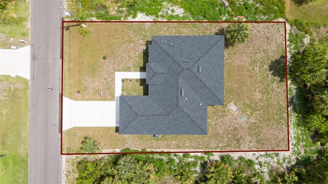 3270 Framinghan Ave SW, Palm Bay, FL 32908 - aerial view of property and surrounding area with property boundaries highlighted