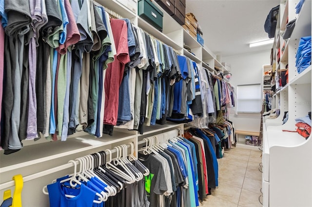 25554 Hawks Run Ln, Sorrento, FL 32776 - walk in closet with tile patterned floors