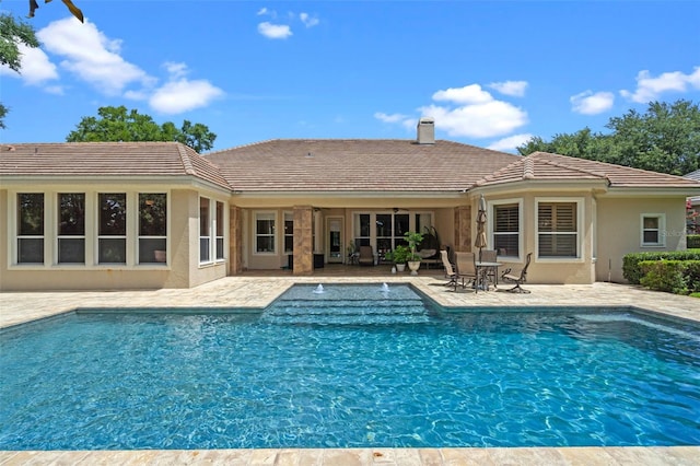 25554 Hawks Run Ln, Sorrento, FL 32776 - swimming pool featuring a patio