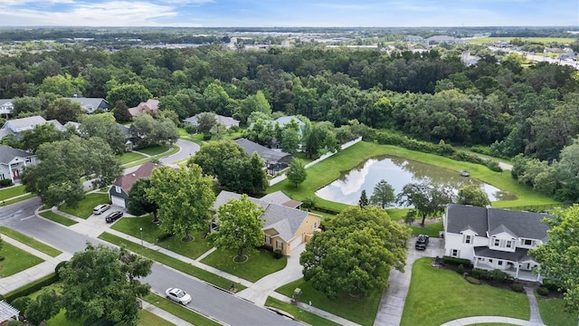 205 Trail Bridge Ct, Winter Garden, FL 34787 - view of property location with a large body of water and nearby suburban area