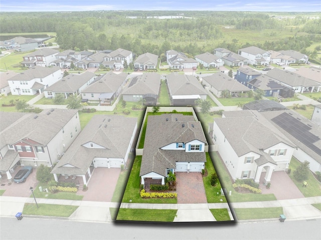 12216 Encore At Ovation Way, Winter Garden, FL 34787 - aerial perspective of suburban area featuring a heavily wooded area