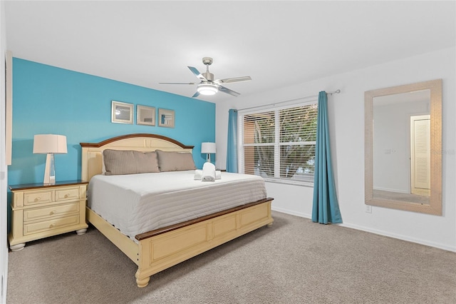 814 Calabria Ave, Davenport, FL 33897 - bedroom featuring light carpet and ceiling fan
