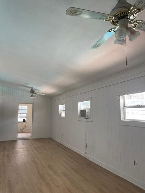229 Doverwood Rd, Fern Park, FL 32730 - empty room featuring a ceiling fan and wood finished floors