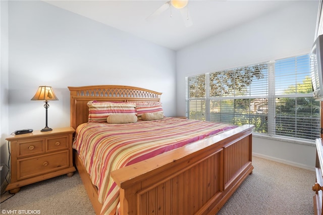 20130 Sunset Landing Ave, Groveland, FL 34736 - bedroom featuring light carpet and ceiling fan