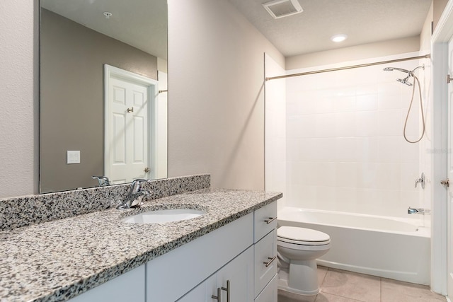 1024 Desert Candle Dr, Ocoee, FL 34761 - full bath featuring vanity, shower / bath combination, and tile patterned floors