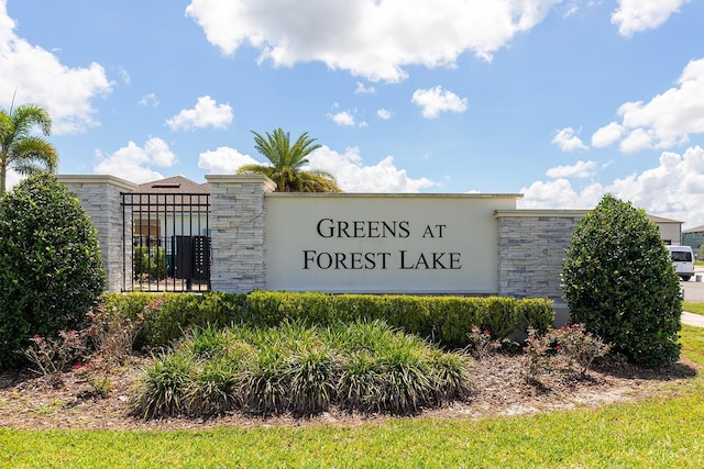 1024 Desert Candle Dr, Ocoee, FL 34761 - view of community / neighborhood sign