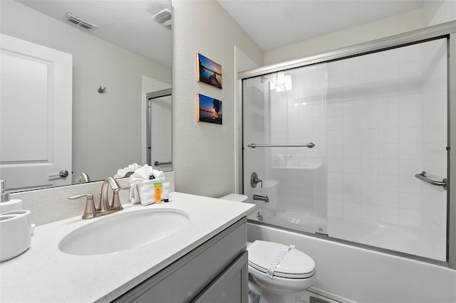 369 Ocean Course Ave, Davenport, FL 33896 - bathroom with vanity and shower / bath combination with glass door