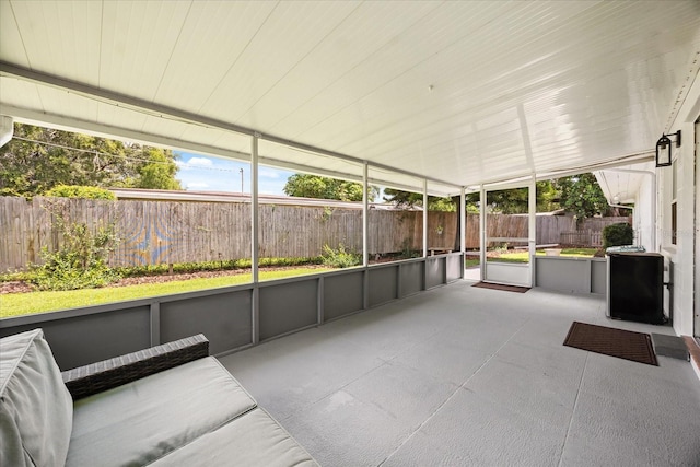 1505 N Lake Mirror Dr NW, Winter Haven, FL 33881 - view of unfurnished sunroom