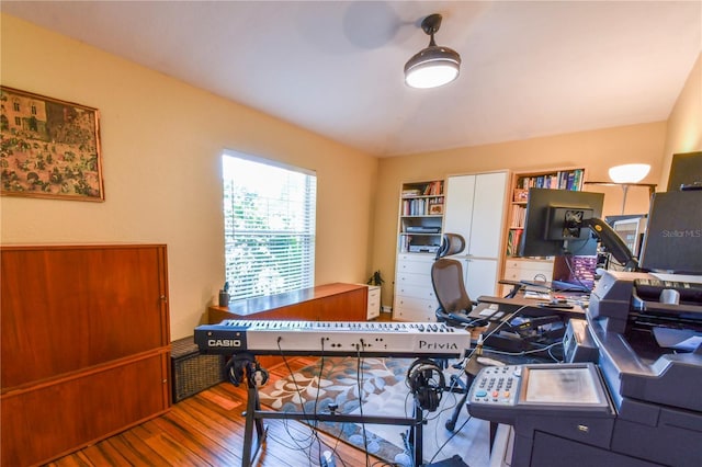 5769 E Price Blvd, North Port, FL 34288 - office area featuring wood finished floors