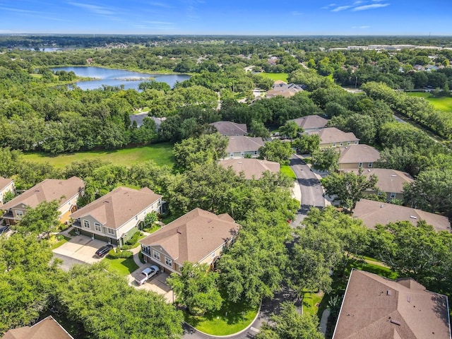 725 Ashworth Overlook Dr Unit C, Apopka, FL 32712 - aerial perspective of suburban area featuring a large body of water