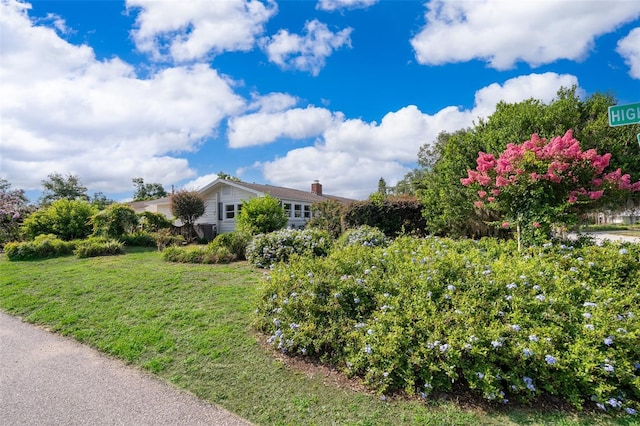 1301 Fahnstock St, Eustis, FL 32726 - view of front of house featuring a front lawn