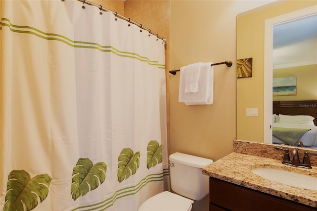 1156 Castle Pines Ct, Reunion, FL 34747 - ensuite bathroom with vanity and a shower with curtain