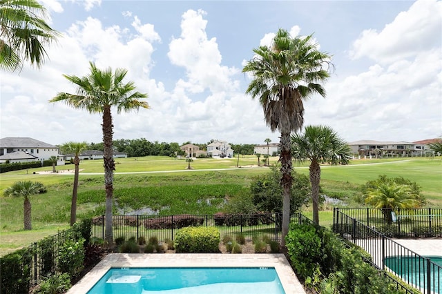 1156 Castle Pines Ct, Reunion, FL 34747 - view of pool featuring golf course view