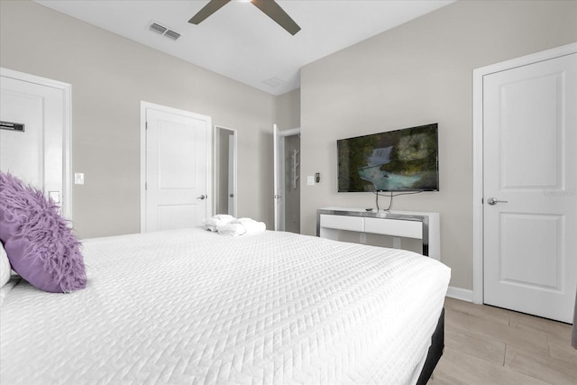 4802 Lullaby Ln, Kissimmee, FL 34746 - bedroom featuring a ceiling fan