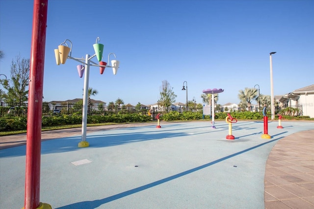 4802 Lullaby Ln, Kissimmee, FL 34746 - view of sport court with a residential view