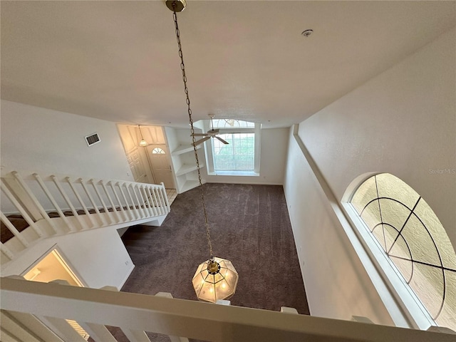 3352 Hamlet Loop, Winter Park, FL 32792 - staircase featuring carpet
