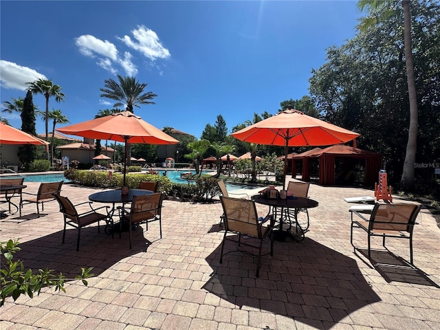1370 Tuscan Ter Unit 2202, Davenport, FL 33896 - view of patio / terrace featuring a community pool