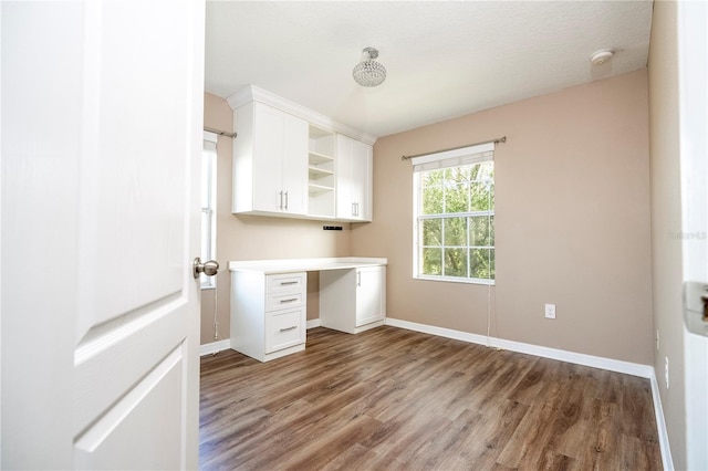 11081 Savannah Landing Cir, Orlando, FL 32832 - unfurnished office featuring built in desk and wood finished floors
