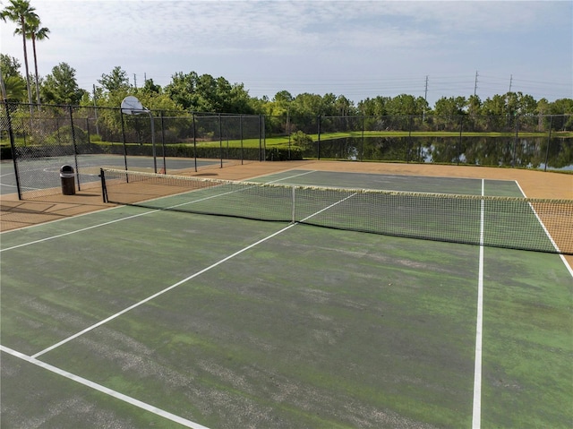 11081 Savannah Landing Cir, Orlando, FL 32832 - view of tennis court with community basketball court
