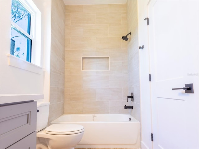 14073 Naylor Ave, Port Charlotte, FL 33981 - full bathroom featuring vanity and bathing tub / shower combination