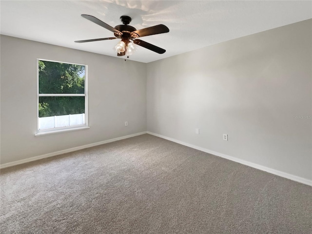 4209 SW 33rd St, Ocala, FL 34474 - carpeted empty room with ceiling fan and baseboards