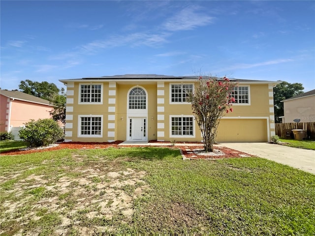 4209 SW 33rd St, Ocala, FL 34474 - view of front facade featuring driveway, a garage, and stucco siding