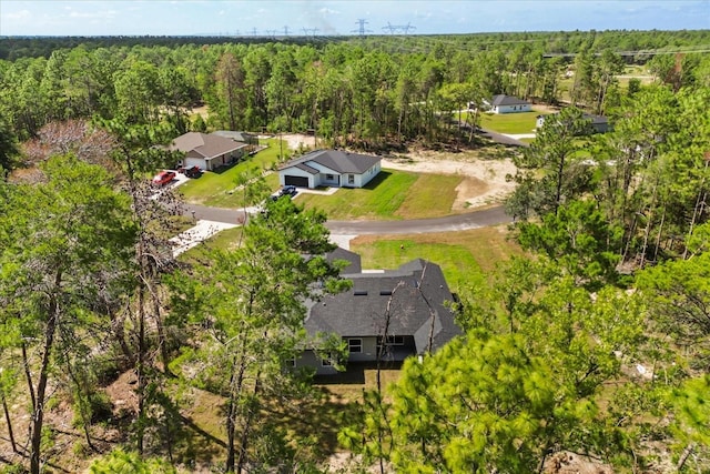 17445 SW 41st Cir, Ocala, FL 34473 - bird's eye view of a heavily wooded area